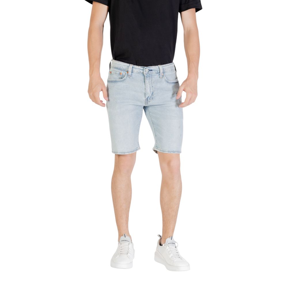 Levi's Hellblaue Baumwoll-Bermudashorts