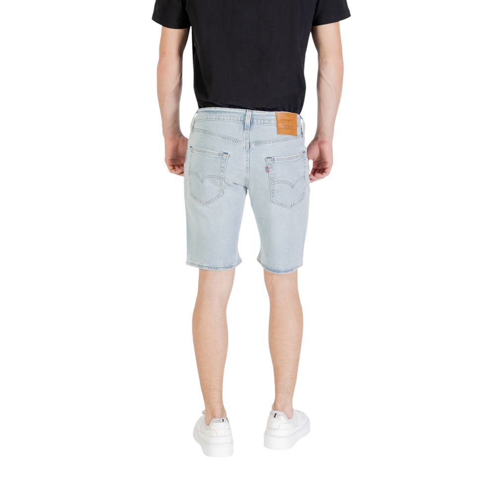 Levi's Hellblaue Baumwoll-Bermudashorts