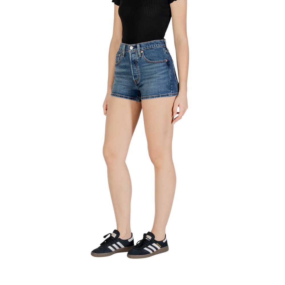 Levi's Blaue Baumwollshorts