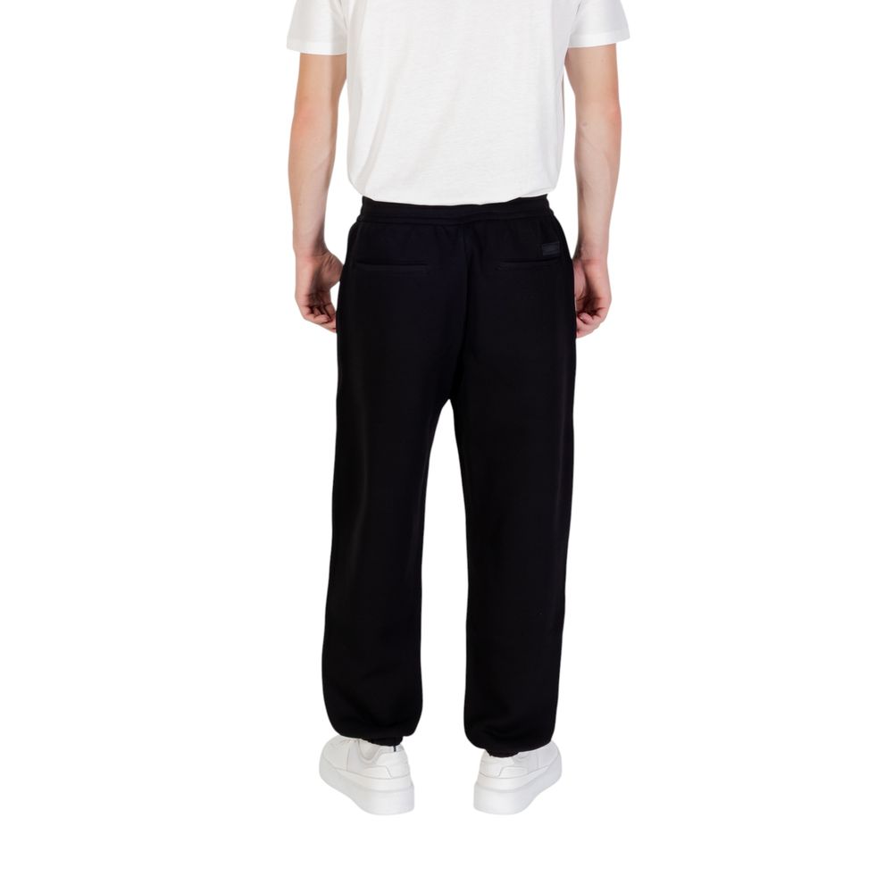 Armani Exchange Schwarze Baumwoll-Jogginghose (Trainingshose)
