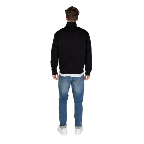 Armani Exchange Schwarzer Baumwoll-Sweatshirt
