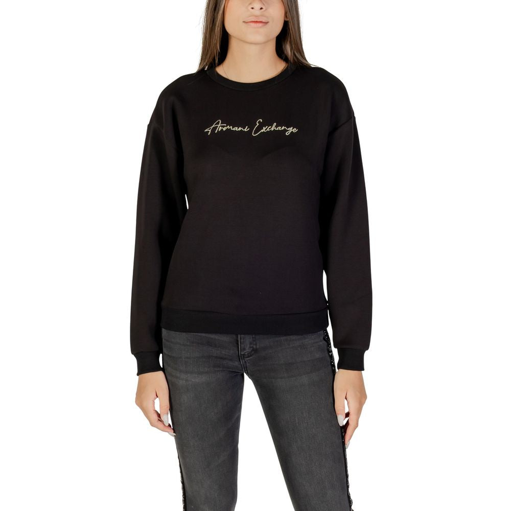 Armani Exchange Zweifarbiger Sweatshirt aus Viskose