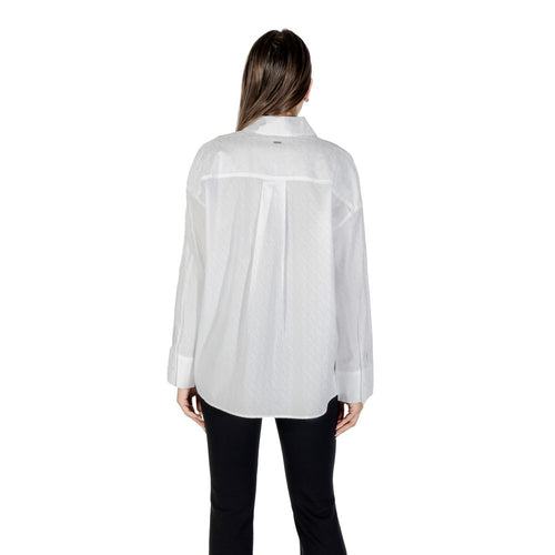 Armani Exchange Weiße Baumwollbluse