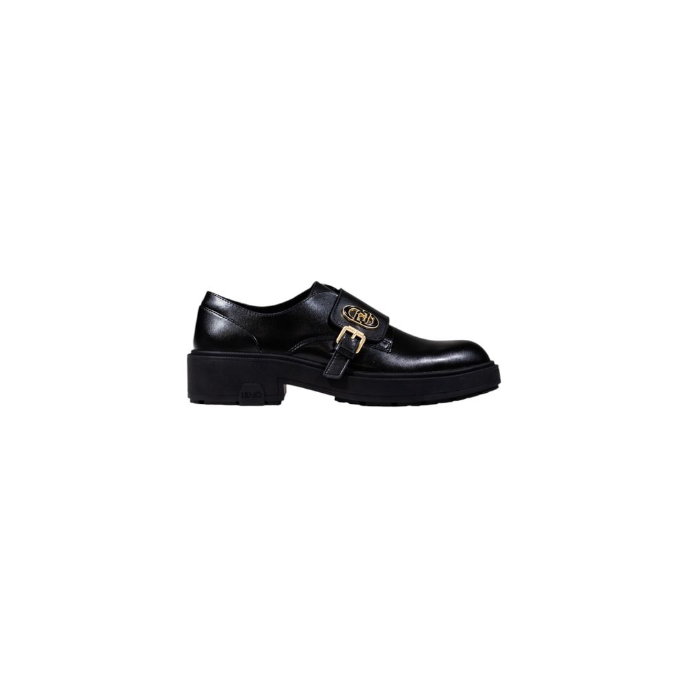 Liu Jo Schwarze Plateau-Pumps aus Kunstleder