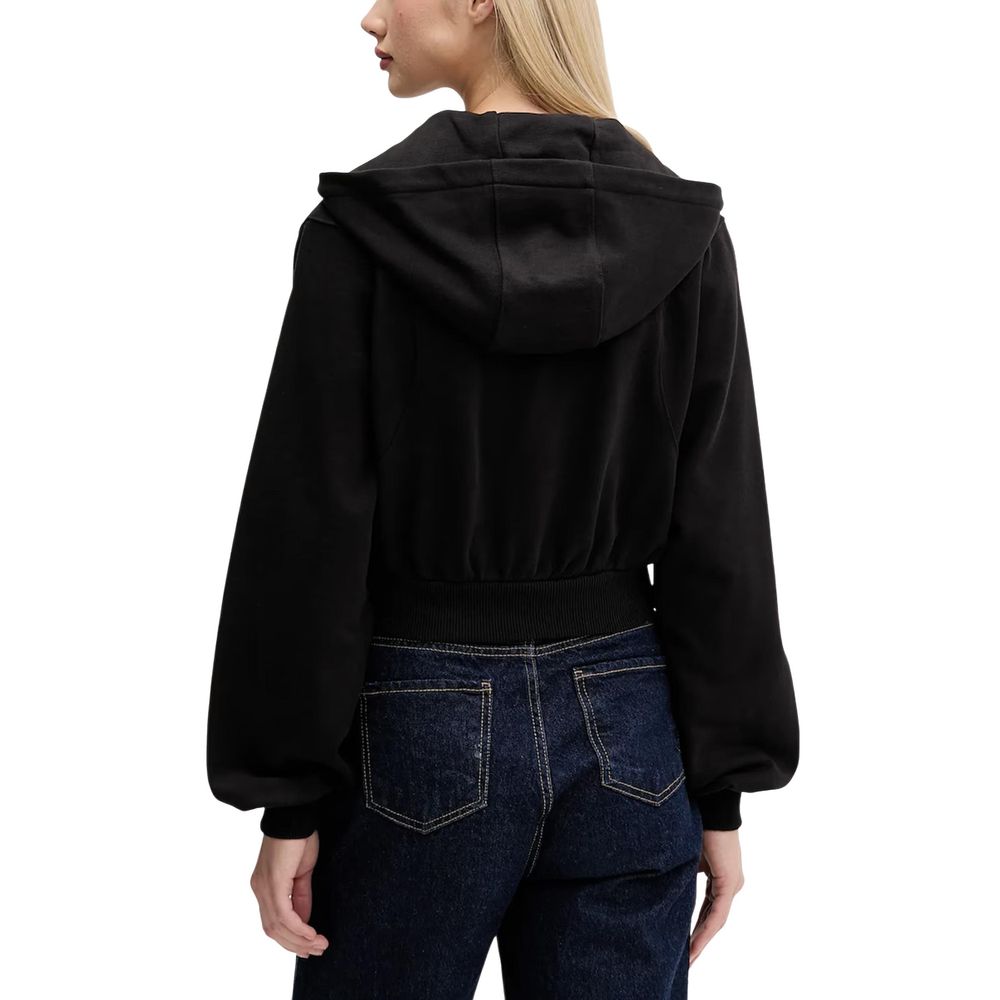 Tommy Hilfiger Jeans Schwarzer Hoodie aus recycelter Baumwolle