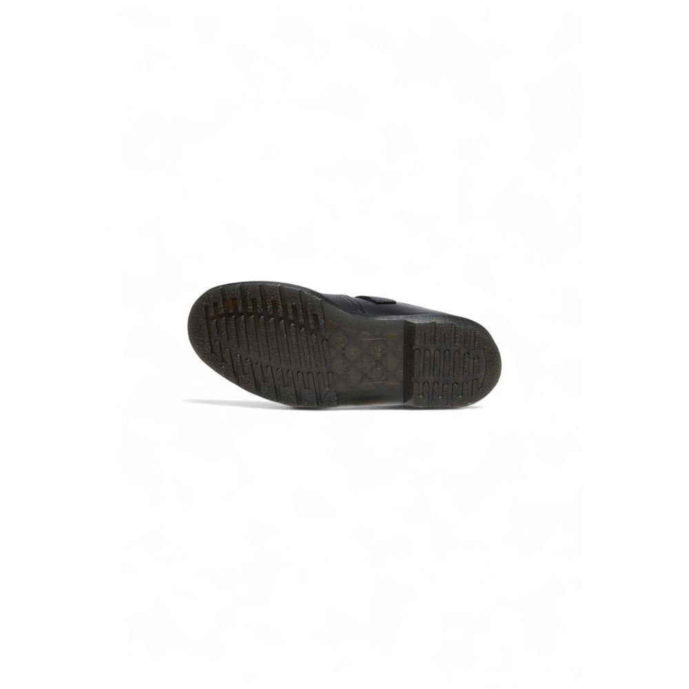 Dr. Martens Schwarze Leder Plateau-Pumps