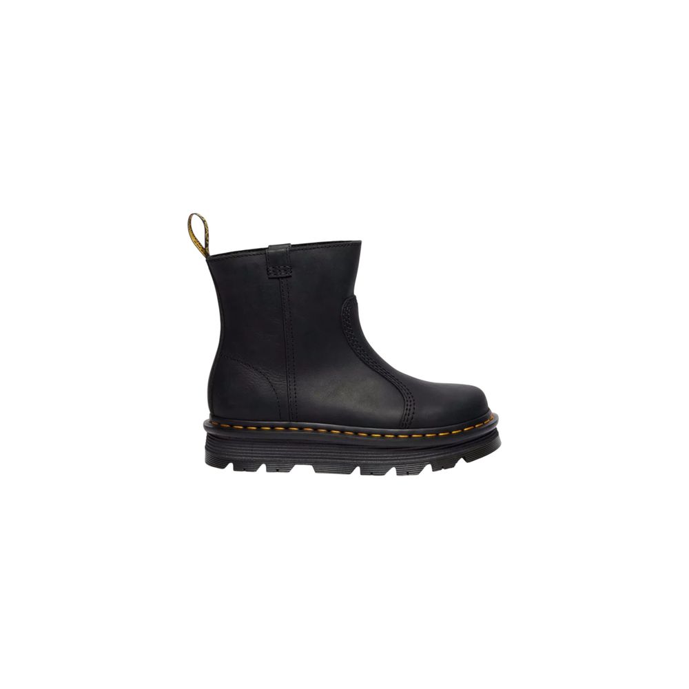 Dr. Martens Schwarze Leder-Stiefeletten