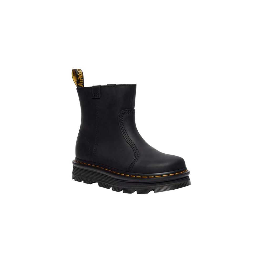 Dr. Martens Schwarze Leder-Stiefeletten