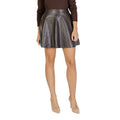 Only Brauner Minirock aus recyceltem Polyester