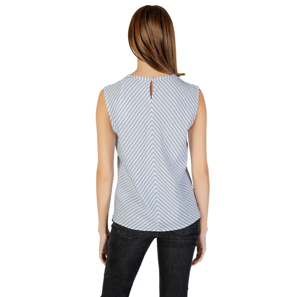 Tommy Hilfiger Jeans Blaue Baumwoll-Tanktops