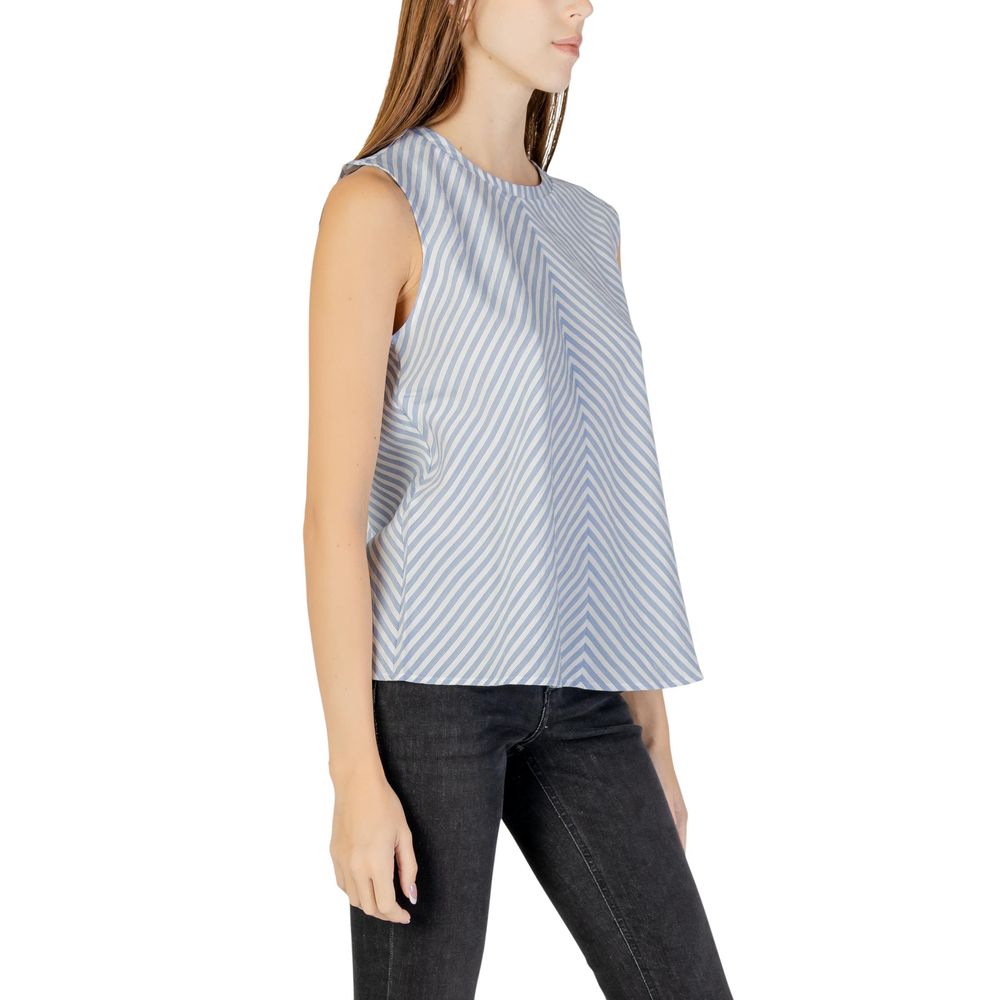 Tommy Hilfiger Jeans Blaue Baumwoll-Tanktops