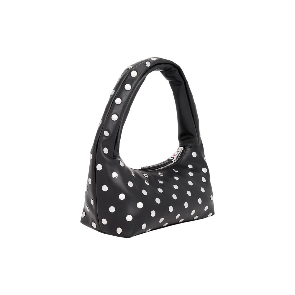 Tommy Hilfiger Jeans Schwarze Handtasche aus Polyethylen