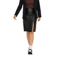 Only Schwarzer Polyester-Maxirock