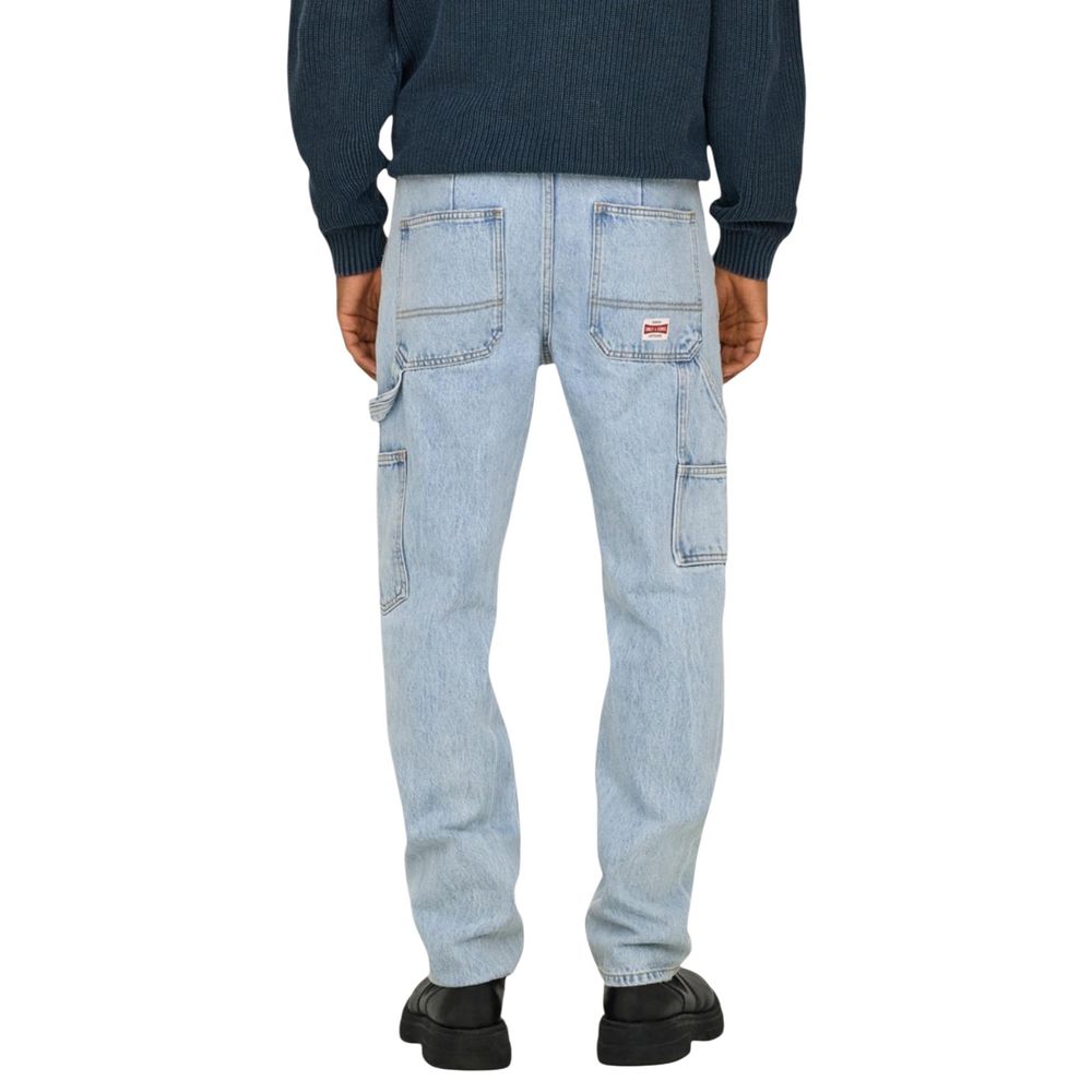 Only & Sons Blaue Baumwolljeans im Relaxed Fit