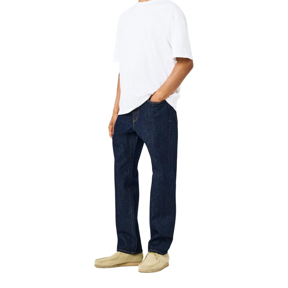 Only & Sons Blaue Slim Fit Jeans aus recycelter Baumwolle