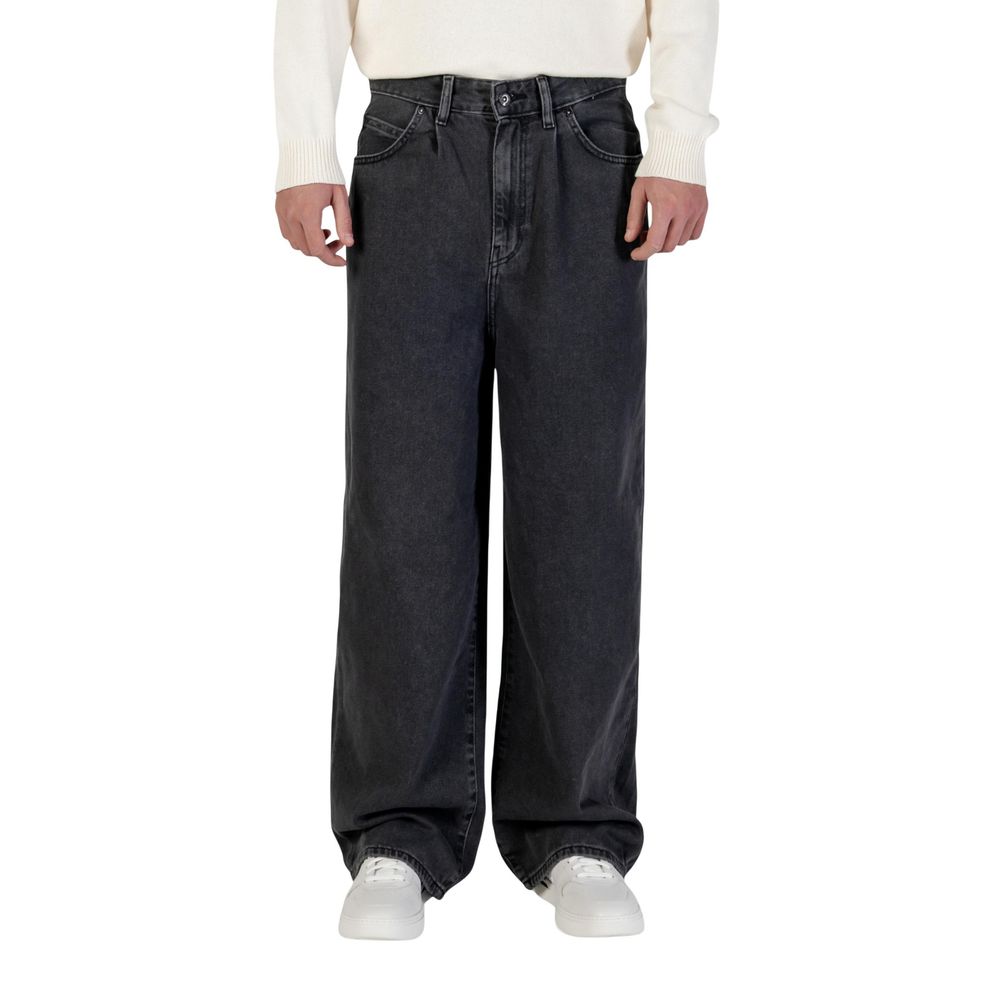 Only & Sons Schwarze Baumwolljeans im Relaxed Fit