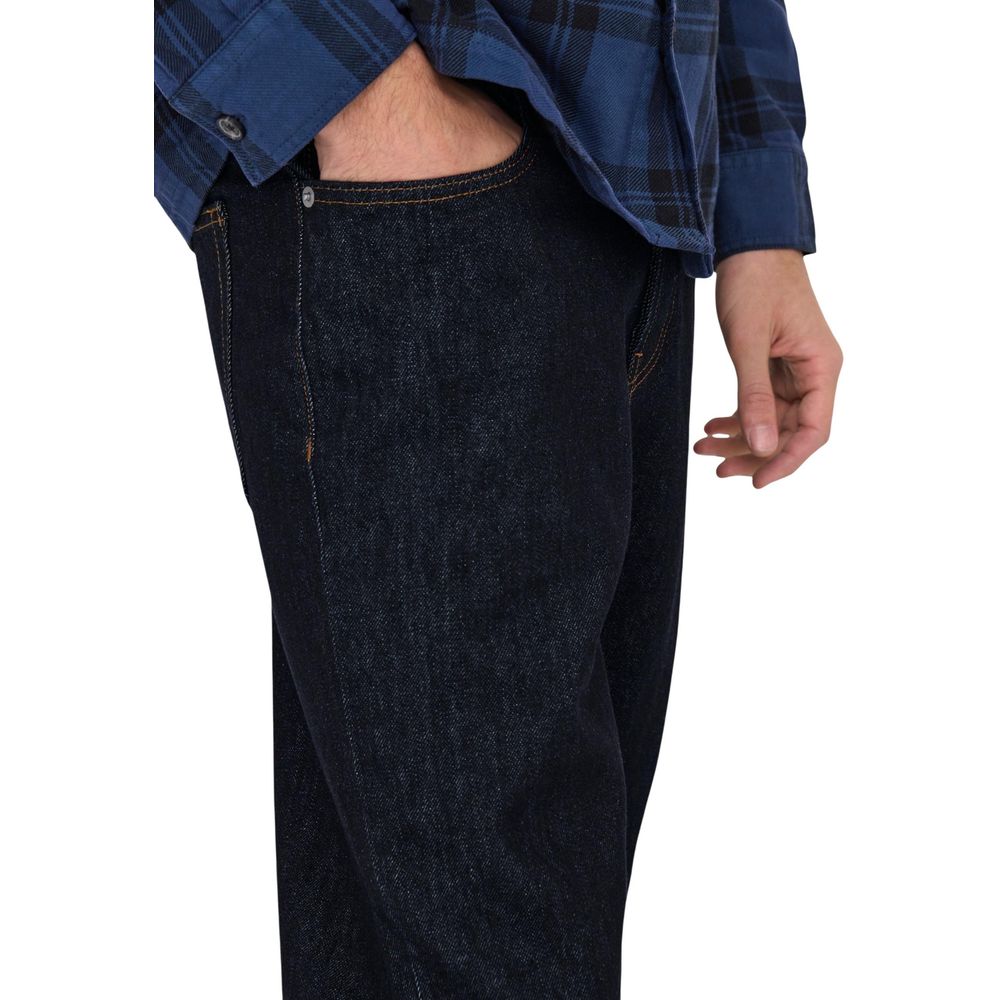 Only & Sons Blaue Slim Fit Jeans aus recycelter Baumwolle