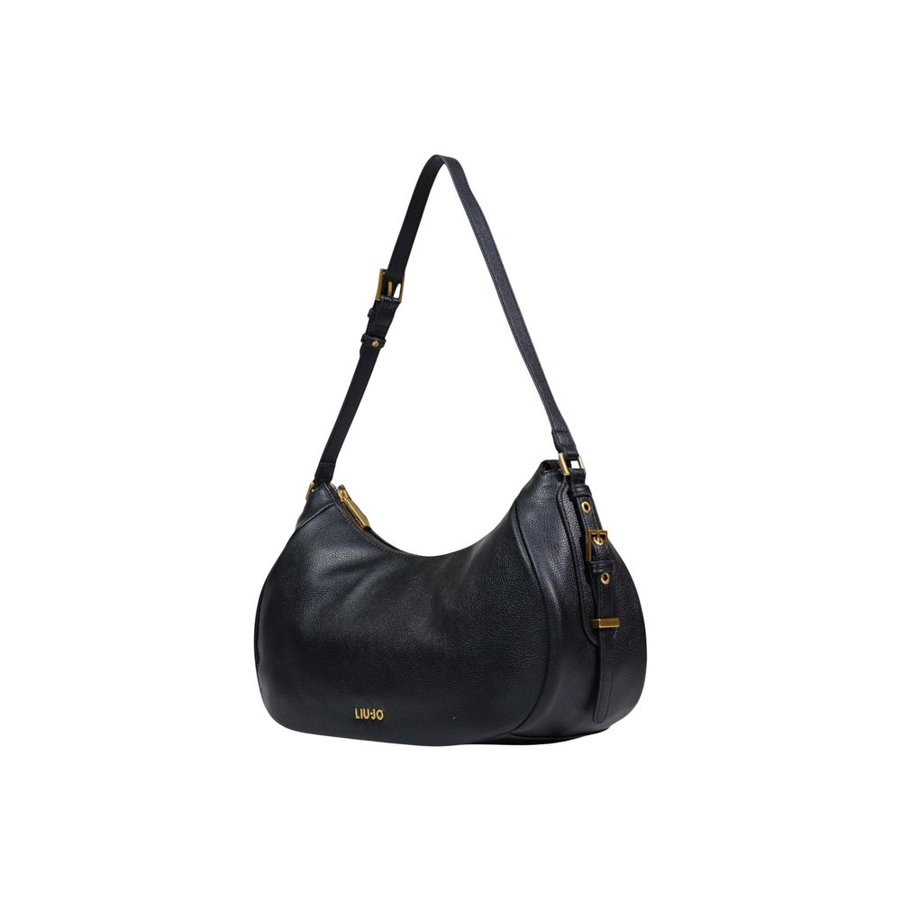 Liu Jo Schwarze Kunstleder-Handtasche