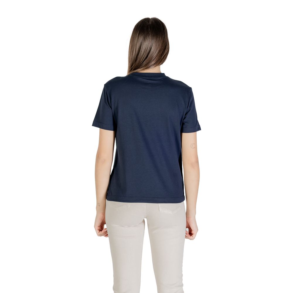 Calvin Klein Jeans Blaues Baumwoll-T-Shirt