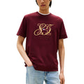 Tommy Hilfiger Bordeaux Baumwoll-T-Shirt