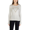 Guess Sweatshirt aus Viskose in Creme
