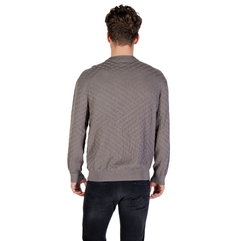 Armani Exchange Graues Sweatshirt aus Polyamid