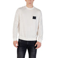 Armani Exchange Weißes Marabou-Sweatshirt