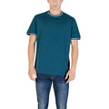 Armani Exchange Schwarzes Baumwoll-T-Shirt
