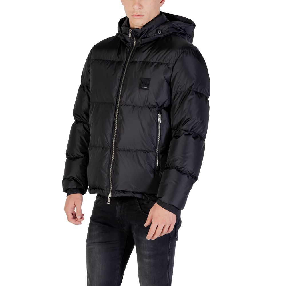 Armani Exchange Schwarze Polyamid-Kleidung