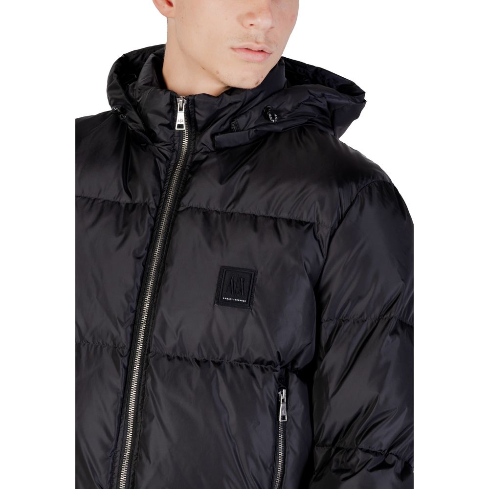 Armani Exchange Schwarze Polyamid-Kleidung