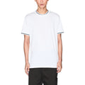 Armani Exchange Weißes Baumwoll-T-Shirt