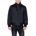 Armani Exchange Schwarzer Bomber aus Polyamid