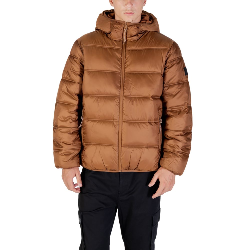 Tommy Hilfiger Jeans Brauner Polyamid-Mantel
