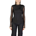 Only Schwarze Bluse aus recyceltem Polyester