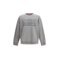 Diesel Grauer Baumwollpullover