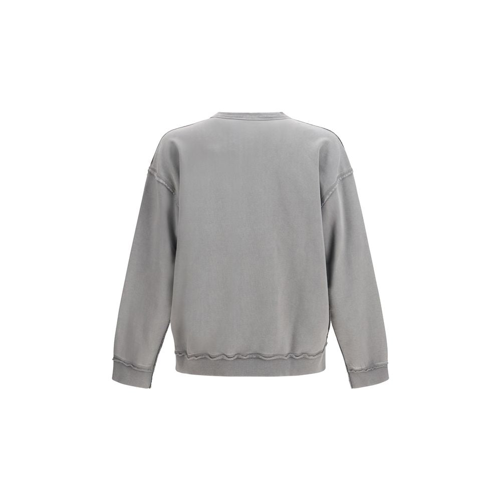 Diesel Grauer Baumwollpullover