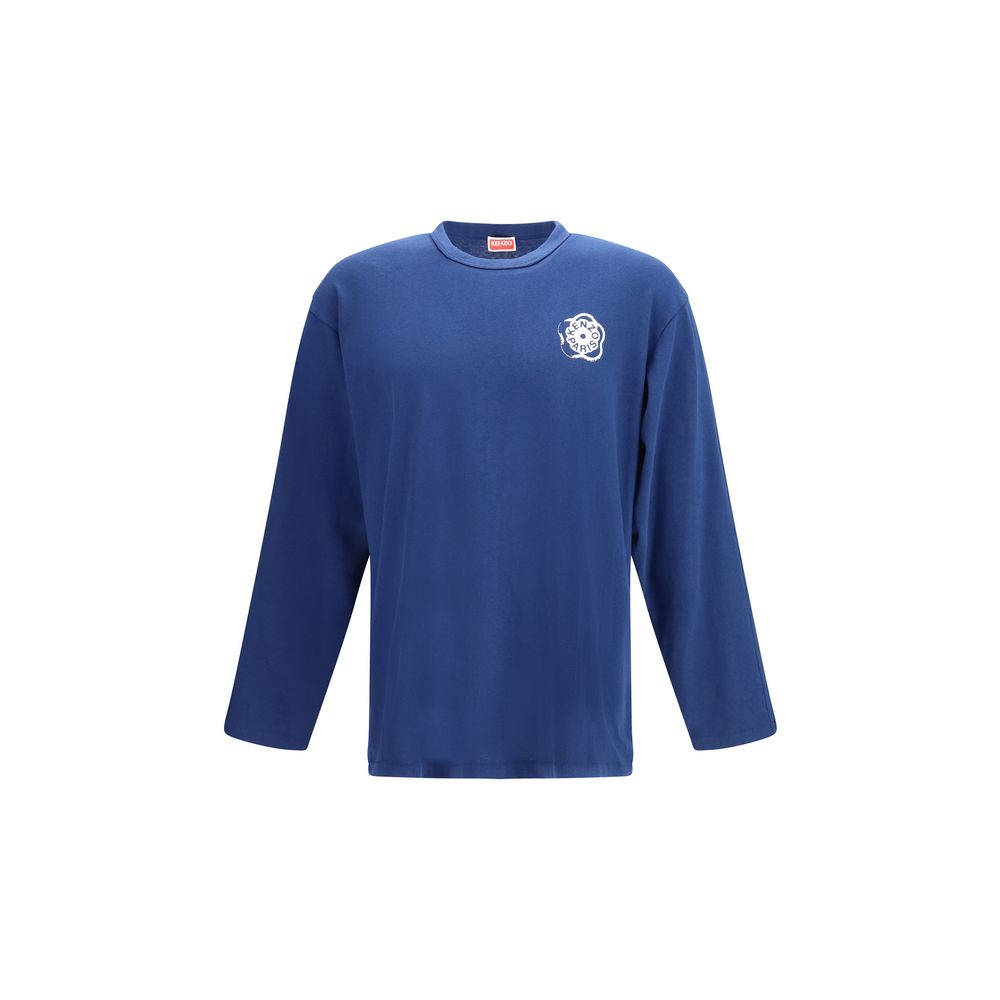 Kenzo Blaues Baumwoll-Sportswear-T-Shirt