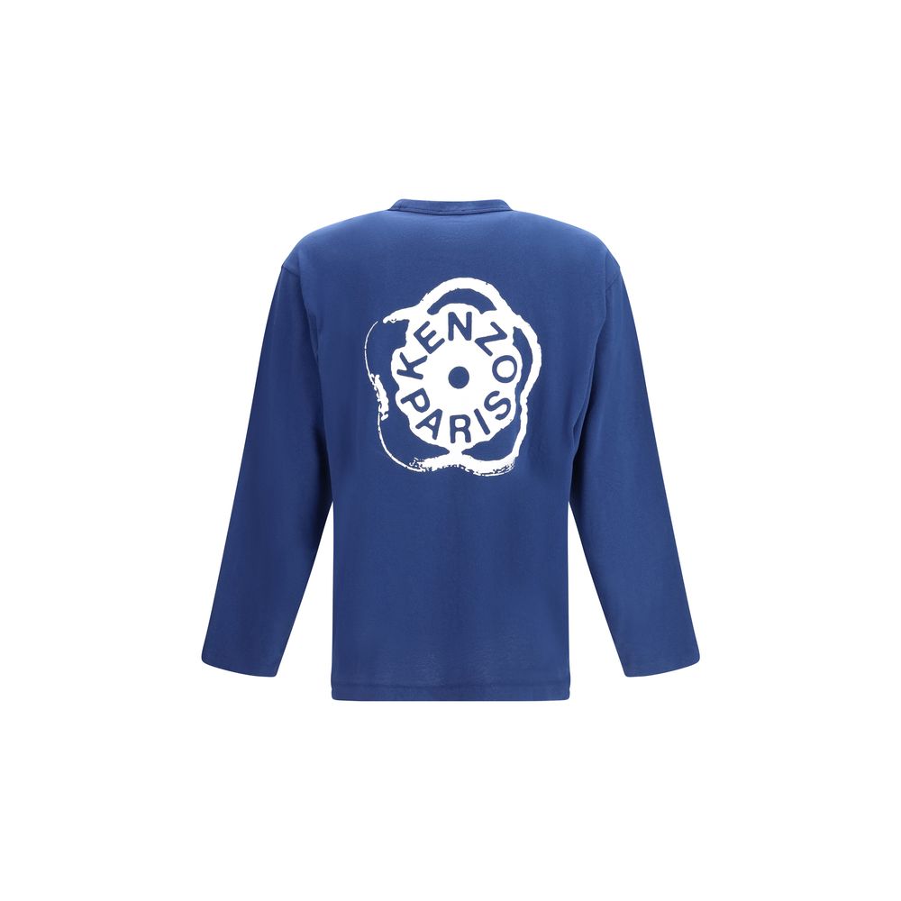 Kenzo Blaues Baumwoll-Sportswear-T-Shirt