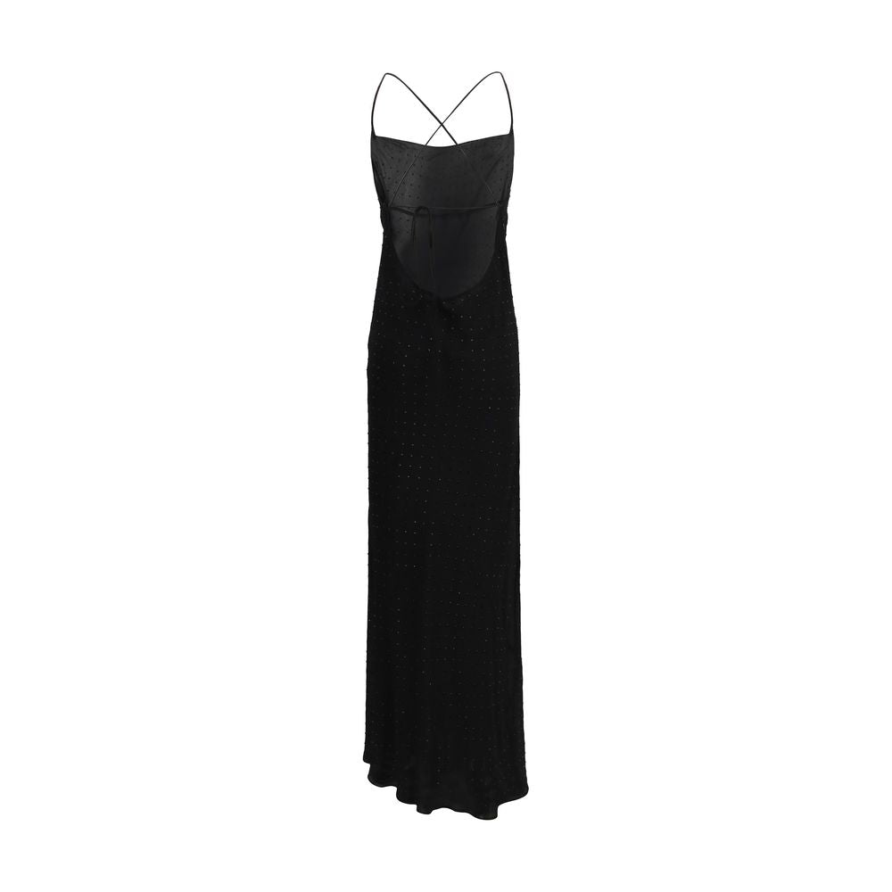 PINKO Schwarzes Freizeitkleid aus Polyester