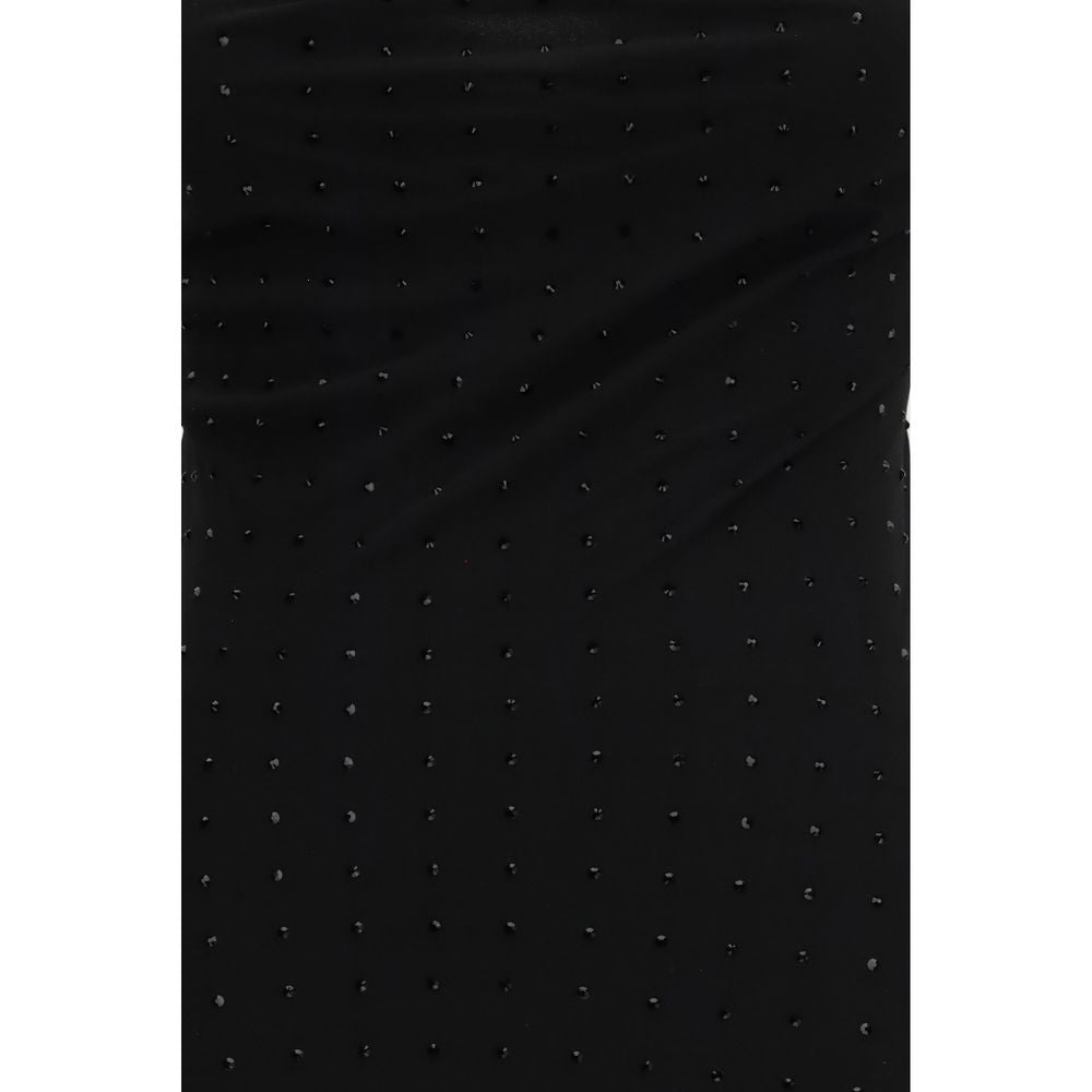 PINKO Schwarzes Freizeitkleid aus Polyester