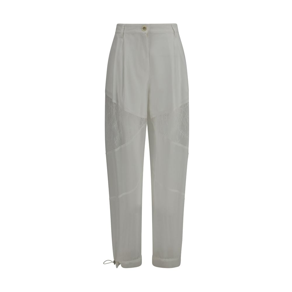 PINKO Weiße Hose aus Polyester