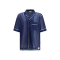Moschino Blaues Polyester-Sportswear-Oberteil