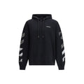 Off-White Schwarzer Baumwoll-Sweatshirt