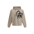 Off-White Beige Baumwoll-Sweatshirt