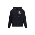 Off-White Schwarzer Baumwoll-Sweatshirt