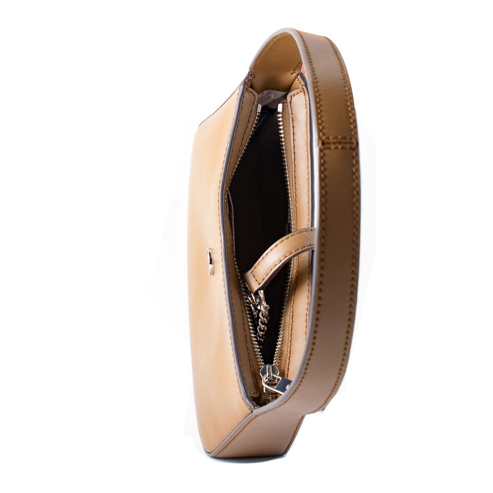 Michael Kors Braune Leder Schultertasche