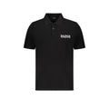Balmain Schwarzes Baumwoll-Poloshirt