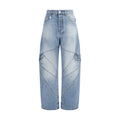 Amiri Blaue Baumwolljeans Denim