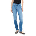 Liu Jo Hellblaue schmale Baumwolljeans