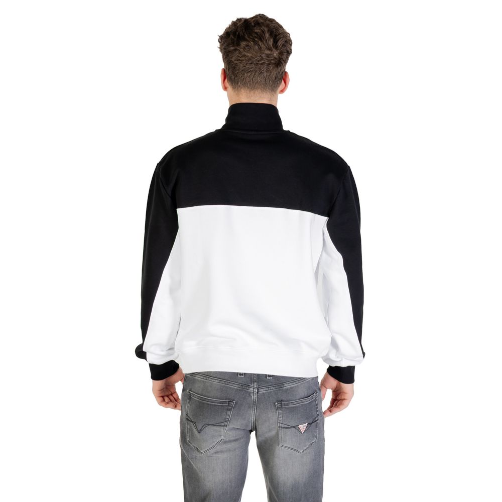 Karl Lagerfeld Schwarz-weißer Horn-Sweatshirt